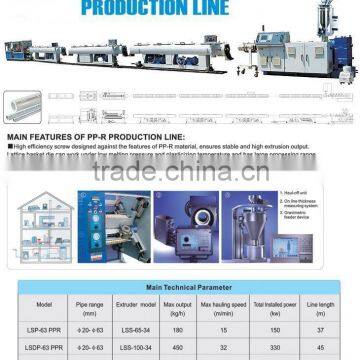 PPR pipe production line