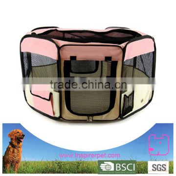 BSCI Factory Audited Fabric Pet Playpen Dog Playpen