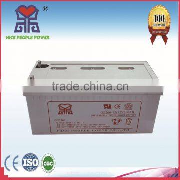 nife batterys 12v 120ah gel batteries with long time life