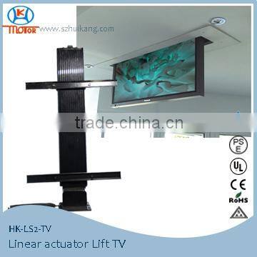 Drop down LCD TV system 17-65inch