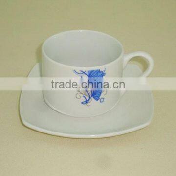 Factory outlets 200ml porcelain tea cup and saucer