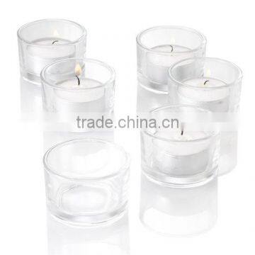 Acrylic Tealight Candle Holders Clear Set of 12