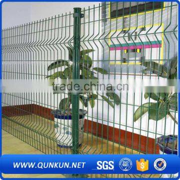 qunkun China factory supply garden cheap wire fence / cheap wire fence panel and fence post / garden fence