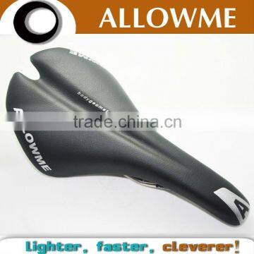 allowme 143mm soft comfortable titanium super light imitation leather MTB bicycle saddle manufactures