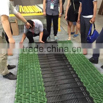 Hot selling Pig Farm Double Reinforced Slatted Plastic Flooring For Farrowing Crate