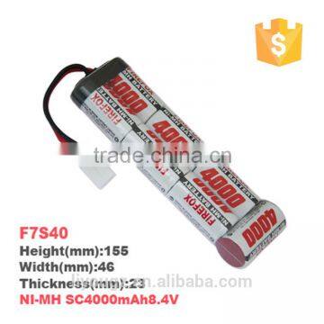 Rechargeable Battery Firefox F7S40 8.4V Ni-MH SC4000mAh Small Lithium Polymer Battery