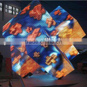 KTV Studio use full color soft led display P9.375