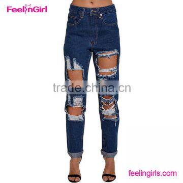 European Women Custom Leggings Trousers Jeans Pent photo-2