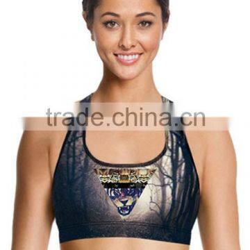 Hot Sale Wholesale Black Strappy Halter Back Crop Tops