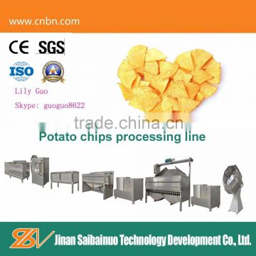 semi automatic potato chips machine