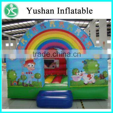 Chinese new designed air bouncer inflatable trampoline