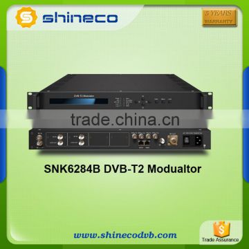 DVB-S/S2 tuner DVB-T2 modulator non-linear and linear digital pre-distortion (DPD)