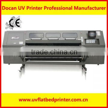 Docan Flatbed printer with white ink, high speed and high resolution, industrial printer