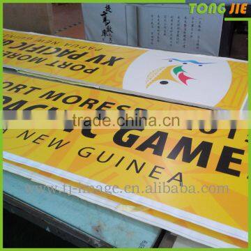 polypropylene plastic printed corflute board