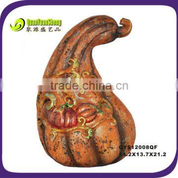 New idea 2014 Vintage resin pumpkin for harvest festival decoration