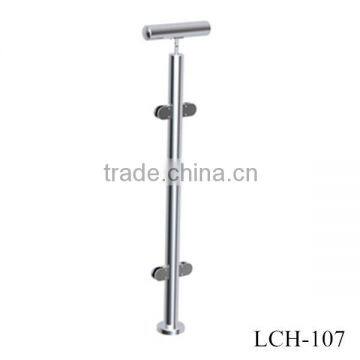 Balusters Wholesale Stainless Steel Terrace Baluster Glass Railing Post photo-3
