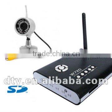 4 channels full d1 2.4ghz wireless dvr kit