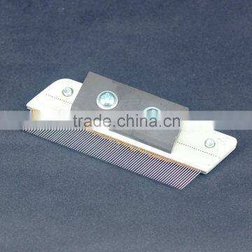 warp knitting machine spare parts seperator unit aluminum comber E28 comb needle