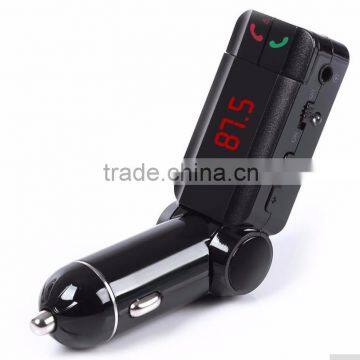 Wireless Bluetooth FM Transmitter Car Kit MP3 Player Speaker Handsfree W/ Charge