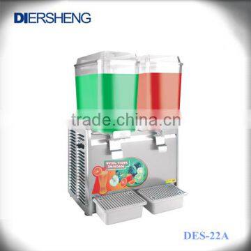 New Design Commerical Mix Cold Drink Dispenser,Two Tanks Beverage Dispenser