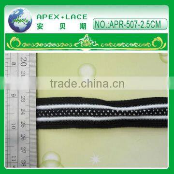 fashion Jacquard tape for garment