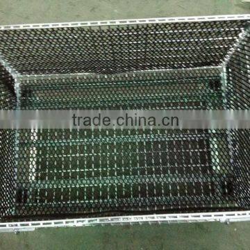 Galvanized Storage Cages/Box, Stackable Storage Container