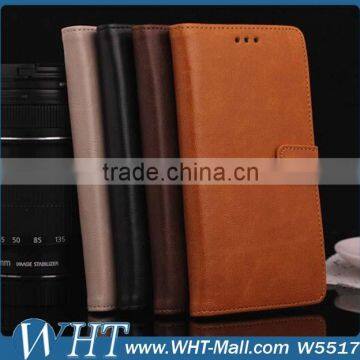 Crazy Horse Skin Leather Flip Case for Xiaomi mi3 High Quality, Mi3 Leather Cases