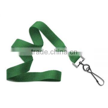 Kelly Green eco-friendly Lanyard with Swivel J Hook