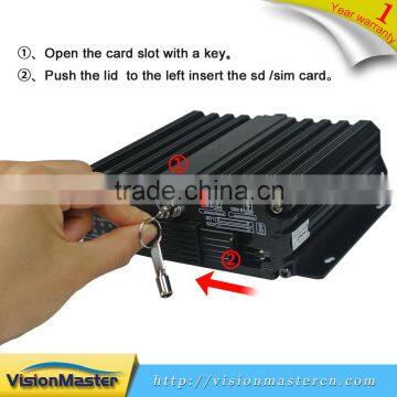 High Quality 4 Channel 720P Ahd DVR Kit With 3G WCDMA