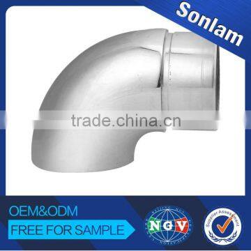 stainless steel handrail tube elbow