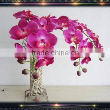 decorative artificial orchids flower arrangements