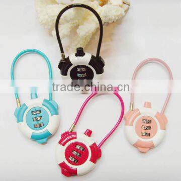 CJSJ Top Security Padlocks Cute New Combination Cable Lock photo-3
