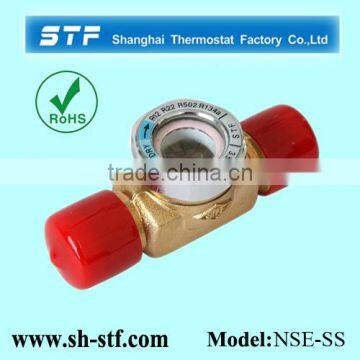 NSE-SS Refrigeration Sight Glass Moisture Indicator