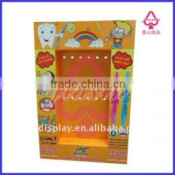 Attractive Paper Standee Display for Children's Toothbrushes
