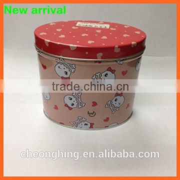 Oval Tea Tin can box Series