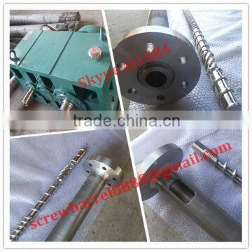 soft or rigid PVC garden pipe extruder machine screw and barrel