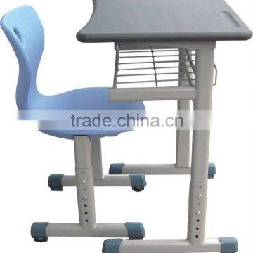 School student kids table chair set adjustable