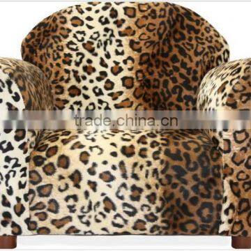 100% Polyester Fabric Animal Print Velboa Plush Fabric