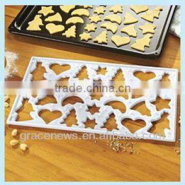 Cookie template mould