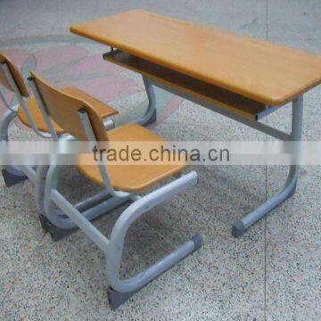 double school desk and chair SQ-Q009