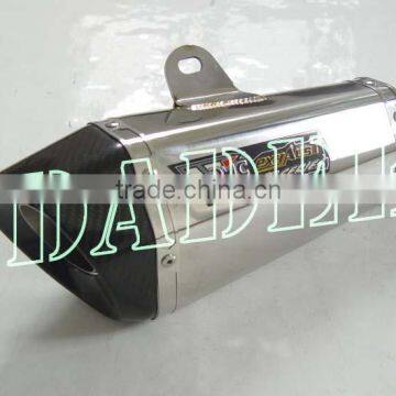 Racing Motorcycle Oblique Hexagonal Stainless Steel Exhaust for KTM Duke photo-2