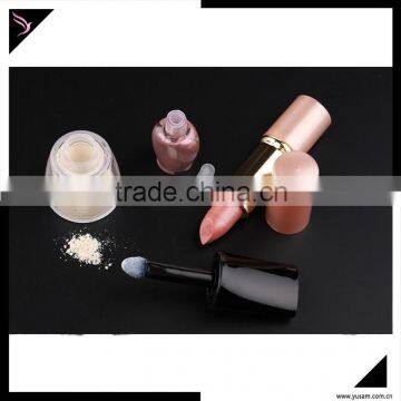 Red color cosmetic make your own lipstick