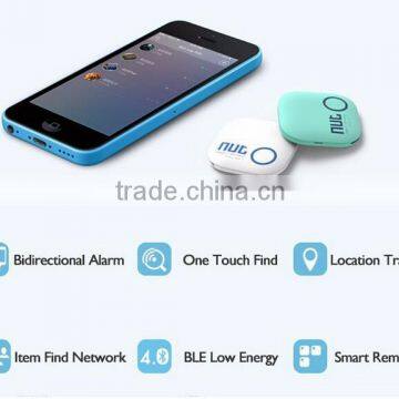 Nut 2 smart Bluetooth wireless key finder in alarm, smart finder bluetooth for wallets/keys/bags/phones from shenzhen supplier