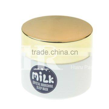 Milky Body Cream Jar Facial Cream Jar Glass Bottle Cosmetics Bottle