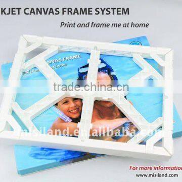 Best quality DIY photo canvas frame/Quality Plastic Frame