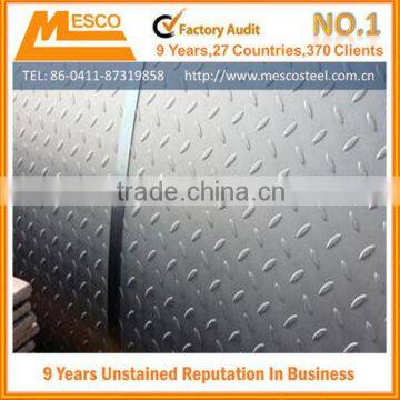 10mm chequered steel plate hot rolled steel sheet