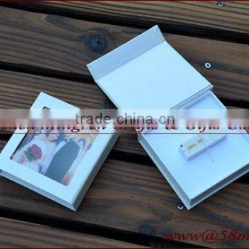 elegant high-end wedding usb flash drive packaging gift box