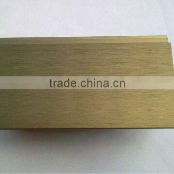 Brush Finishing Aluminum Tube