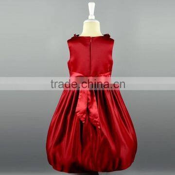 2016 New Model Flower Girl Dress Children Birthday Party Wear Western Dress Princess Puff Summer Clothes for Girl of 9 Years Old Quality Choice photo-3