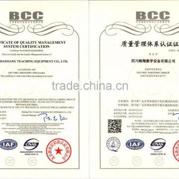 CERTIFICATE OF QUALITY MANAGEMETN SYSTEM CERTIFICA